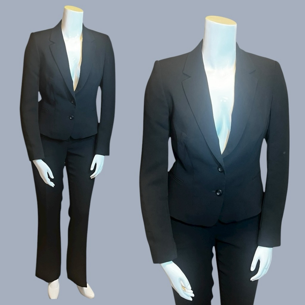 Women's Claudia Sträter Amsterdam Black Pantsuit, 10 (42)